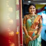 Priyanka Nalkari Instagram - "In Love With This Traditional Look ♥️ Outfit saree n designer blouse @akshaya_meenakshi_kanchipuram Flowers @blossom_bridal_flowers Jewellery @vivahbridalcollections Mua @profile_makeover Photography @smilebookphotography
