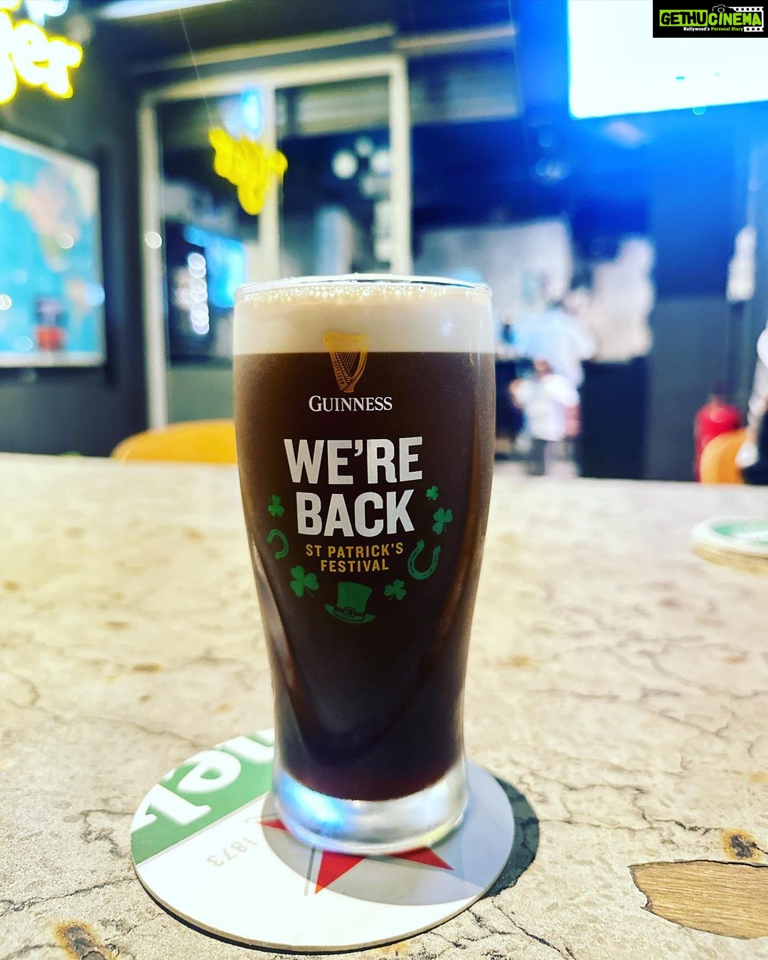 Priyanka Nalkari Instagram - #partymood #muchneeded #vacationmode #guinness #drink #havapeacefulnight #goodnight
