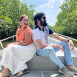 Priyanka Nalkari Instagram - #mangroove #malaysia #green #mandatoryclicks #birthdaygirlme #smiles #happiness #vacationmode #actresslife #wifelife #love #boat