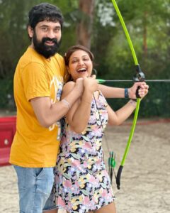 Priyanka Nalkari Instagram - #realseetharaman #lovelife #birthdayvibes #spreadsmiles #archery #vacationmodeon #froclover