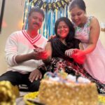 Priyanka Nalkari Instagram - #happyweddinganniversary❤️ #momndad❤️ #cutefamily #strength #missing @bhavanakiran0615 #familylove #celebrations #sweethome #hyderabad #actress #seetha #roja #priyanka #instagood #instagram #insta #instafashion #instamood #instalove #instafood #instaphoto