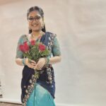 Priyanka Nalkari Instagram - #happyroseday #fromroja #roseday #valentineweek #halfsaree #rose #roja #roses #rosetattoo #roseday #instarose #instagood #instagram #instafashion #instamood #instalove #instaphoto #nalkarpriyanka #priyanka #priya #priyarose #seetha #seetharaman #rojaa #rojaactress #heroine #seetharaman