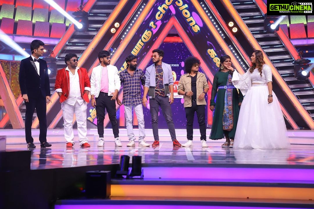 Pugazh Instagram - Watch Kpy Champions 3 ! Every Sunday 1.30 Pm ! Don’t Miss ! In Vijay Television ! @director_thomson_vijaytv