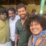 Pugazh Instagram - யானையில் சவாரி செய்ய எனக்கும் வாய்ப்பு கொடுத்த இயக்குனர் Hari sir அண்ணன் @arunvijayno1 உடன்பிறப்பு #yogibabu அண்ணன் அனைவருக்கும் நன்றிகள் #yaanai