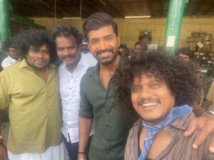 Pugazh Instagram - யானையில் சவாரி செய்ய எனக்கும் வாய்ப்பு கொடுத்த இயக்குனர் Hari sir அண்ணன் @arunvijayno1 உடன்பிறப்பு #yogibabu அண்ணன் அனைவருக்கும் நன்றிகள் #yaanai