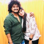 Pugazh Instagram - Thanks a lot de Pondati @bensipugazh Ana surprise nu onnu panna paru thangam vera leval de 🤣👏 Thank you KATs innovation art @shalukarthikaa and beautiful cake by @neyni.sweets @kekiz_kknagar Surprise Nala thaan irundhuchi😂 Surprise coming soon🤣🔜