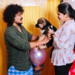Pugazh Instagram - Thanks a lot de Pondati @bensipugazh Ana surprise nu onnu panna paru thangam vera leval de 🤣👏 Thank you KATs innovation art @shalukarthikaa and beautiful cake by @neyni.sweets @kekiz_kknagar Surprise Nala thaan irundhuchi😂 Surprise coming soon🤣🔜