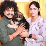 Pugazh Instagram - Thanks a lot de Pondati @bensipugazh Ana surprise nu onnu panna paru thangam vera leval de 🤣👏 Thank you KATs innovation art @shalukarthikaa and beautiful cake by @neyni.sweets @kekiz_kknagar Surprise Nala thaan irundhuchi😂 Surprise coming soon🤣🔜