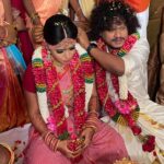 Pugazh Instagram - It’s a pleasure working with u both, such a beautiful couple and a human being @vijaytvpugazh @bensipugazh ❤️ Once again wishing you both a happy married life🥰 Thanks for trusting and choosing us for ur big day🌟 Makeup- @asmithamakeoverartistry Hairstyling- @hairandmakeupbyhema Assiting- @___dhana__makeupartist__ & @nithya_nrk_makeupartist . #wedding #pugazh #cwcpugazh #southindianweddings #asmithamakeoverartistry