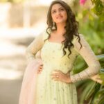 Radhika Preeti Instagram - 💛💚 Costumes - @ivalinmabia Photography - @camerasenthil Makeup - @jiyamakeupartistry Hair - @mani_stylist_ Shoot organised by @rrajeshananda #radhikapreethi #radhi #rp Chennai, India