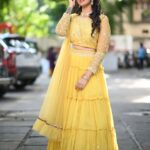Radhika Preeti Instagram - 💛💛💛 Mua -@rinkymakeup_artist Photography- @68focus_photography Accessories- @gold_copy1486 #radhikapreethi #radhi #rp #promotion Chennai, India