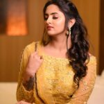 Radhika Preeti Instagram - Believe in yourself & anything is possible...✨️❤️ #Nadhirudina movie Pre-release Event ..✨️❤️ Mua -@rinkymakeup_artist Photography - @68focus_photography Jewelry -@gold_copy1486 #radhikapreethi #radhi #rp #movieevent #Pre-release Chennai, India