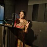 Radhika Preeti Instagram - New beginning ✨️❤️ #Newmovie #studiogreen #radhikapreethi #radhi #rp #dubbing #newmovie #happylife #instagood Chennai, India