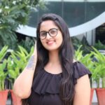Radhika Preeti Instagram - 🖤🤓 📸 @marvin_armstrong_a ❤️😘 #radhikapreethi #radhi #blacklove #rp The Terminal Hoskote