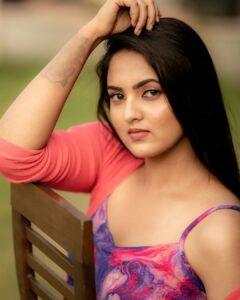 Radhika Preeti Instagram - She,
Was a mighty stone in wild seas ..❤️‍🔥🥰

Photography - @camerasenthil❤️
Makeup - @deepi_makeupartistry❤️
Hair - @jeevi_makeup_artistry❤️
Shoot organised by @rrajeshananda❤️

#radhikapreethi #radhi #photolove #photoshoot #rp #instagram