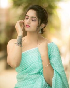 Radhika Preeti Instagram - She got back to the life she was meant for💫💙

Artist - @iamradhikapreethi
Costumes - @ivalinmabia
Photography - @camerasenthil
Makeup - @jiyamakeupartistry
Hair - @mani_stylist_
Shoot organised by @rrajeshananda 

#radhikapreethi #radhi #photoshoot #rp