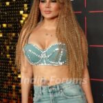 Rakhi Sawant Instagram - Rakhi Sawant looked like a disco ball as she was spotted at an event last night. 🪩 @rakhisawant2511 #RakhiSawant