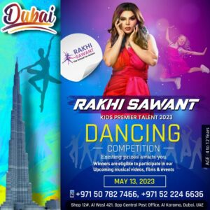 Rakhi Sawant Instagram - Good news for kids !!📣📣

 Rakhi Sawant Academy Dubai is calling you to show your talent dance competition is going to be held on the 13th of May in our Academy auditorium. More than thousand students will be participating in this dance competition. Candidates who are interested to participate will request to submit their names to Facilitators by the 10th of May 2023.
Win Exciting prizes and goodies!! It's time to show your talent.
Register now!! Send your Details on WhatsApp!!

#dance #dancer #dancers #dancemoms #poledance #dancehall #dancelife #abundance #bellydance #dancemusic #poledancer #instadance #guidance #dancefloor #fortnitedance #hiphopdance #tiktokdance #contemporarydance #disneydancer  #dancephotography #kpopdancecover #tendance #bellydancer #dancevideo #lovedance #dancestudio #justdance #streetdance #rakhisawant #rakhisawantacademy