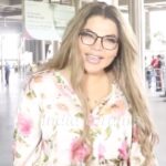 Rakhi Sawant Instagram - The cheerful Rakhi Sawant is back to the bay from her trip to UK. #RakhiSawant @rakhisawant2511