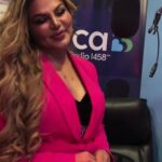 Rakhi Sawant Instagram - Rakhi Sawant live at Lyca HQ - Talking to @rajbaddhan on Drive ✨ Watch back now right here #LycaRadio #TeamLycaRadio #RakhiSawant #Actress #RakhiLiveAtLycaHQ London, United Kingdom
