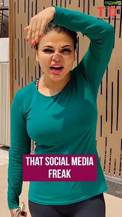 Rakhi Sawant Instagram - Mention them here . . . . . . . . . . . #totalindiandrama #tid #rakhisawant #rakhi #socialmedia #instagram #youtube #comedyreels #funnymemes Mumbai, Maharashtra