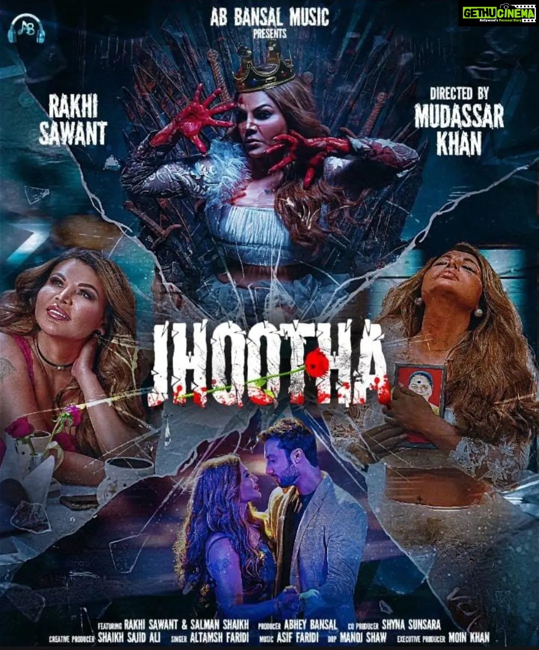 Rakhi Sawant Instagram - "JHOOTHA " π Featuring: @rakhisawant2511 & @asli_salmanshaikh Singer : @officialaltamashfaridi Lyrics: #shabab_ali Music: @asiffaridi_official Director: @beingmudassarkhan D.O.P : @shawmanfilms Production: @abbansalmusic Producer: @abhey744 Co Producer: @sunsarashyna Creative Producer: @sajidaliofficial Executive Producer : @i_am_the_moin Production Designer : @dpeshtunwal Label: @abbansalmusic #rakhisawant #salmanshaikh #mudassarkhan #newsong