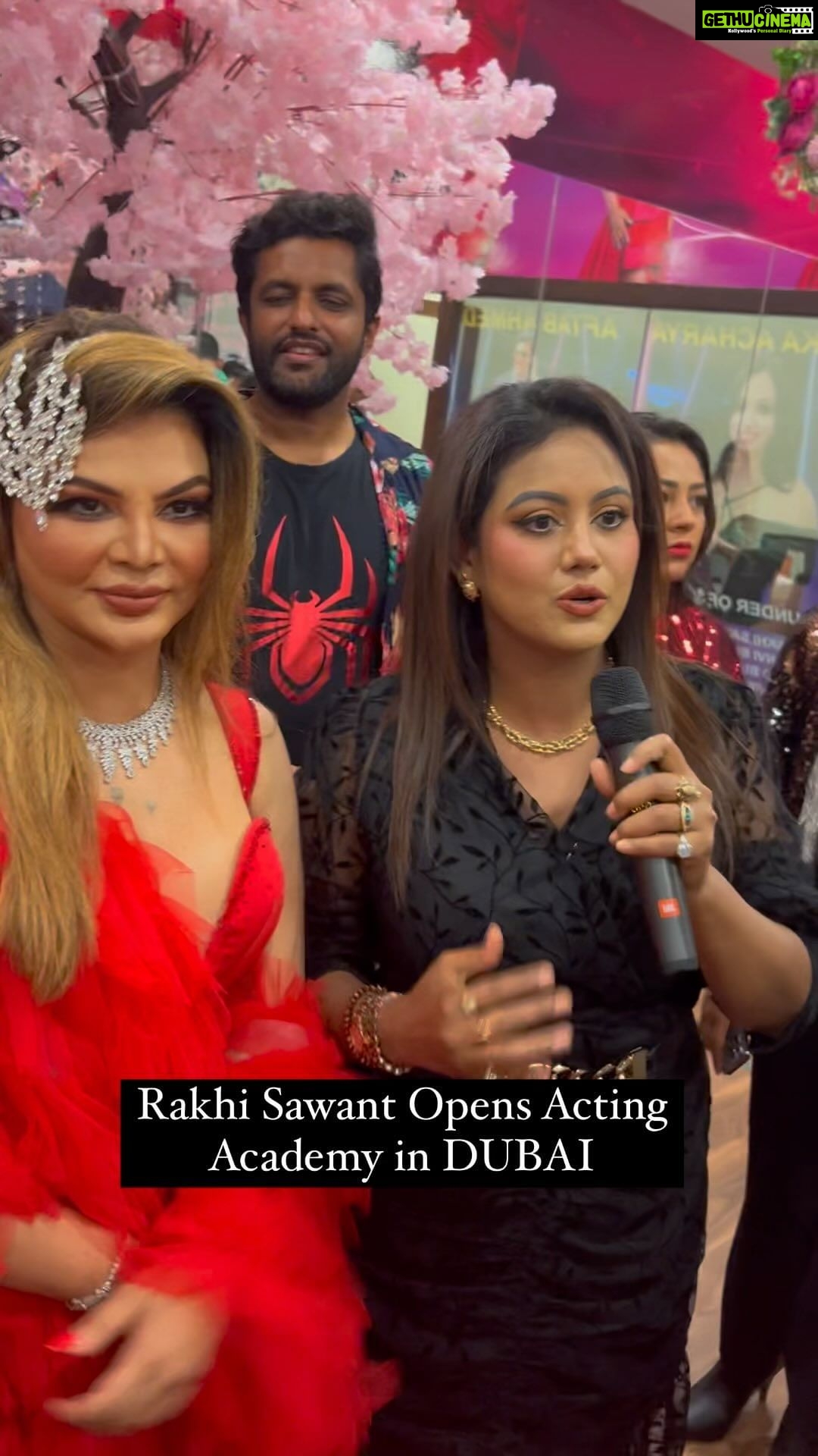 Rakhi Sawant Instagram - @rakhisawant2511 opens Acting Academy in @dubai #rakhisawant #trend #trending #dubai #bollywood #tellymasala #bollywoodstyle