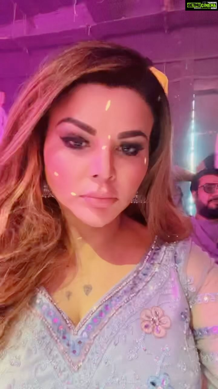 Rakhi Sawant Instagram New song shoooting Gethu Cinema