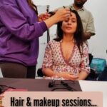 Rasika Dugal Instagram - How come no one warned me about this part of the job before signing up for this career! 🤔 Please note how this hardworking team, @nehaseehra & @swapnil_makeupnhair, is unperturbed by my feelings about HMU 🤣 #VanityDiaries #TrendingReels #FunnyReels #ReelIt #ReelItFeelIt