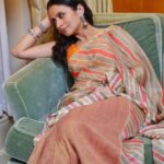 Rasika Dugal Instagram - Always most comfortable in your clothes @urvashikaur 🧡 Jewellery: @tribebyamrapali HMU: @mayura_makeup_hair Styling: @who_wore_what_when 📸: @dinesh_ahuja