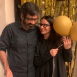 Rasika Dugal Instagram - It takes a pair of comfy pyjamas, a tiara, a great playlist, cake and Prosecco and friends who love you (and love homecooked food 😄) to convert a day that started like any other into a magical one! Thank you for all the love guys! Long caption alert... Some crazy and fun things happened 😄... @ziggykimaa got me balloons and glitters which resulted in an improvised photo booth. @mukulchadda got me a cake which I cribbed about and devoured in the same breath. @anushayadava got me a tiara which made me feel like a princess in my pyjamas. @roo_cha made me the sweetest birthday video, got me flowers which will give me company for a few days and generously shared her playlist. @slashakhaitan knew exactly what I would have ordered when in a bakery. Quiet time on a bench in @chemouldprescottroad... Couldn't take my eyes off @dodiya_atul's take on a frame from one of my favourite films #KaagazKePhool. (In almost the same way as when I couldn't take my eyes off the screen when I first watched the film as a student at #FTII). A chance meeting with the prolific @mahimkajerry after I had been an 'enthucutlet' in his class @scmsophia many years ago. Uffff! So many memories happened 😄 The most awesome avocado salad at @magstreetcafe (I got a doggy bag of the divine Cherry and Mascarpone Cruffin. Bestest way to brace evening traffic on the way back from town). The best afternoon walking through lanes I hadn't been to in years and dropping into these lovely spaces @jhavericontemporary @experimenterkol not knowing what to expect. Thank you @rehana__munir for the curation and the company! And, as you can see, my friends know the drill... they only took photos of me 🤣