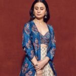 Rasika Dugal Instagram - 🦋 Outfit: @label_anushree Jewellery: @sangeetaboochra HMU: @mayura_makeup_hair Styling: @who_wore_what_when 📸: @thefirstclik #OOTD