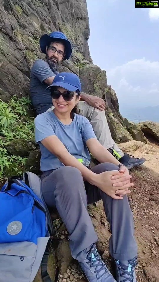 Rasika Dugal Instagram - The Sahyadris is quite a different deal! I should have known when @shelisthenics said it would be an 'easy' trek π @mukulchadda #Trekking #IrshalgadTrek #Irshalgadfort #Irshalgad #Throwback #Sahyadri