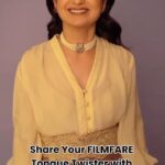 Rasika Dugal Instagram - And that’s why she is a star! #RasikaDugal takes up the #FilmfareAwards tongue twister challenge and rocks it. ❤️ #Wolf777newsFilmfareAwards #FilmfareOnReels #FilmfareAwards2022