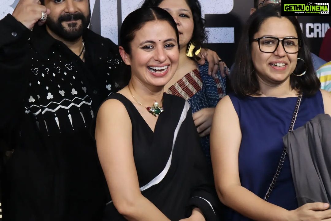 Rasika Dugal Instagram - Someone thought it, someone wrote it, someone visualised it, someone experienced it, someone captured it, someone put it together and someone watched it. ...and sometimes without knowing or even meeting each other we connected. So universal, yet unique we are. Got to finally meet so many people who had worked on #DelhiCrime2. Thank you for your work 🙏. Heart is full ❤️ #DelhiCrimeSeason2 is streaming on @netflix_in! @shefalishahofficial @rajeshtailang @anuraag_arora_official @thegopaldatt @sidharthbhardwaaj @tillotamashome @jatingoswani_official @netflix_in @GoldenKaravan @florencesloan5 @kaplanaaron @apoorvarb @kohlipooja @_filmkaravan_ @mapuskar @_adilhussain @skglobalent @chopsfilms @yamini_pictures @imvicky.v @bombayfables @click_on_rm #NeetiSingh #DelhiCrime #Season2 #VartikaChaturvedi #Netflix 📸: @siddhesh_salavkar