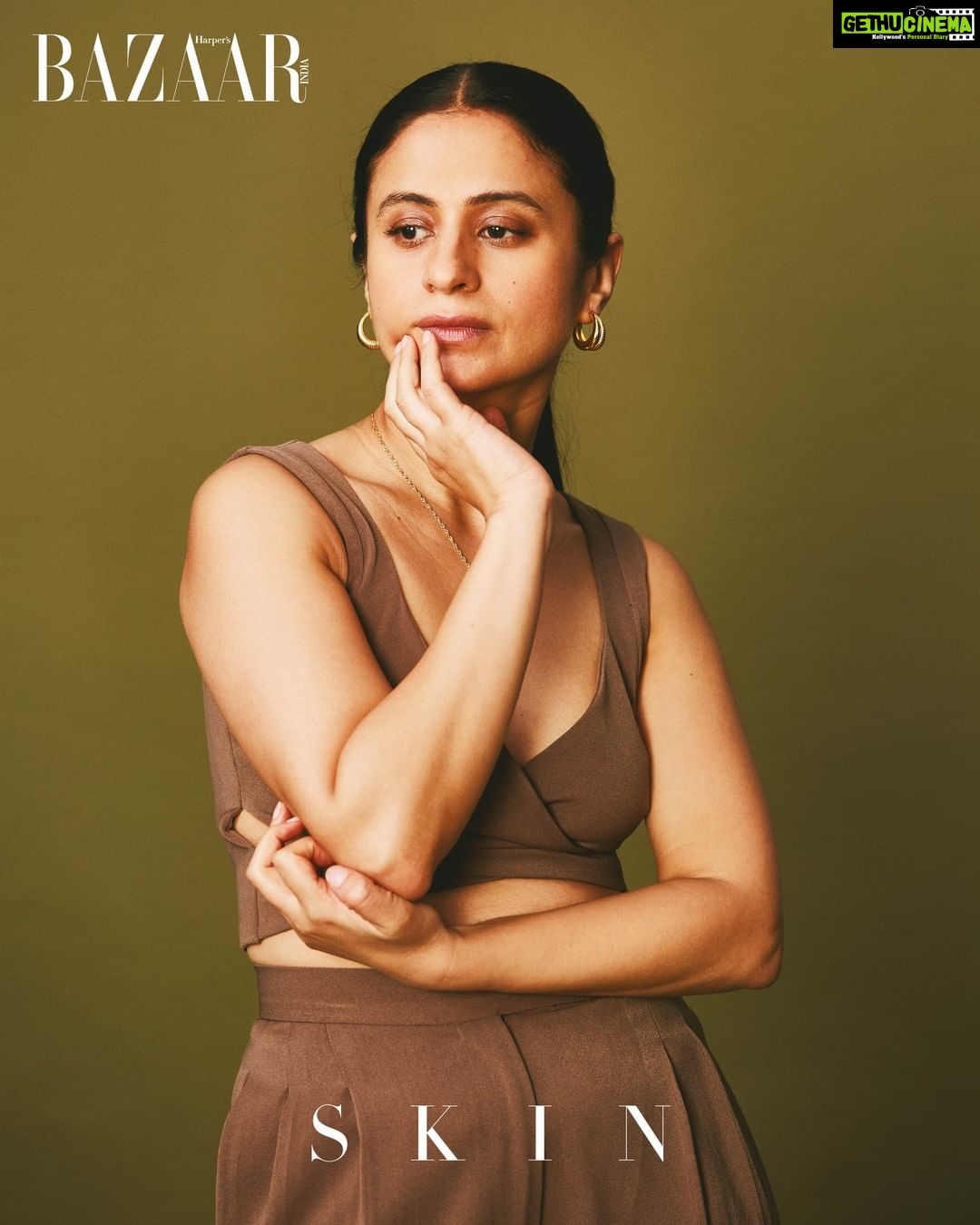 Rasika Dugal Instagram - Celebrating us! #Repost @bazaarindia #TheBodyIssue: With colourism being a very real and gendered phenomenon, Bazaar India pledges to celebrate all skin tones, and expand the conversation beyond fair, medium, and dark. Presenting, a powerful photo essay with 15 striking women of varying skin shades to highlight our differences and celebrate diversity through a series of unedited portraits. Rasika Dugal, Actor (@rasikadugal) Editor: Nandini Bhalla (@nandinibhalla) Photographs: Neha Chandrakant (@nehachandrakant) Styling: Pranay Jaitly and Shounak Amonkar (@pranayjaitly @shounakamonkar) Co-ordinated by: Kavita Sharma (@kavita.sharma22) Hair: Jennifer Nazareth and Virja Mehta (@jennifernazareth @makeupbyvirja) Make-up: Rakshanda Irani (@rakshandairanimakeupandhair) Fashion Assistants: Shubham Jawanjal, Hargun Ahuja, Arjun S Kumar, and Diya Subudhi (@d.shubham_j @fashion_byhargun @rju.ne @deckedupby_diya) PR Agency: @treeshulmediasolutions Rasika is wearing the Tan Top and Pants Set, Nikita Mhaisalkar (@nikitamhaisalkar). Earrings, Joolry (@karishma.joolry). Maria Necklace, Flirtatious X Eurumme (@flirtatious_india @shopeurumme) . . . . #bazaarindia #bazaarbeauty #rasikadugal