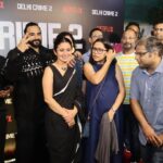 Rasika Dugal Instagram - Someone thought it, someone wrote it, someone visualised it, someone experienced it, someone captured it, someone put it together and someone watched it. ...and sometimes without knowing or even meeting each other we connected. So universal, yet unique we are. Got to finally meet so many people who had worked on #DelhiCrime2. Thank you for your work 🙏. Heart is full ❤️ #DelhiCrimeSeason2 is streaming on @netflix_in! @shefalishahofficial @rajeshtailang @anuraag_arora_official @thegopaldatt @sidharthbhardwaaj @tillotamashome @jatingoswani_official @netflix_in @GoldenKaravan @florencesloan5 @kaplanaaron @apoorvarb @kohlipooja @_filmkaravan_ @mapuskar @_adilhussain @skglobalent @chopsfilms @yamini_pictures @imvicky.v @bombayfables @click_on_rm #NeetiSingh #DelhiCrime #Season2 #VartikaChaturvedi #Netflix 📸: @siddhesh_salavkar