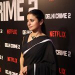 Rasika Dugal Instagram - Someone thought it, someone wrote it, someone visualised it, someone experienced it, someone captured it, someone put it together and someone watched it. ...and sometimes without knowing or even meeting each other we connected. So universal, yet unique we are. Got to finally meet so many people who had worked on #DelhiCrime2. Thank you for your work 🙏. Heart is full ❤️ #DelhiCrimeSeason2 is streaming on @netflix_in! @shefalishahofficial @rajeshtailang @anuraag_arora_official @thegopaldatt @sidharthbhardwaaj @tillotamashome @jatingoswani_official @netflix_in @GoldenKaravan @florencesloan5 @kaplanaaron @apoorvarb @kohlipooja @_filmkaravan_ @mapuskar @_adilhussain @skglobalent @chopsfilms @yamini_pictures @imvicky.v @bombayfables @click_on_rm #NeetiSingh #DelhiCrime #Season2 #VartikaChaturvedi #Netflix 📸: @siddhesh_salavkar