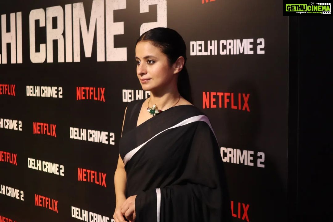 Rasika Dugal Instagram - Someone thought it, someone wrote it, someone visualised it, someone experienced it, someone captured it, someone put it together and someone watched it. ...and sometimes without knowing or even meeting each other we connected. So universal, yet unique we are. Got to finally meet so many people who had worked on #DelhiCrime2. Thank you for your work 🙏. Heart is full ❤️ #DelhiCrimeSeason2 is streaming on @netflix_in! @shefalishahofficial @rajeshtailang @anuraag_arora_official @thegopaldatt @sidharthbhardwaaj @tillotamashome @jatingoswani_official @netflix_in @GoldenKaravan @florencesloan5 @kaplanaaron @apoorvarb @kohlipooja @_filmkaravan_ @mapuskar @_adilhussain @skglobalent @chopsfilms @yamini_pictures @imvicky.v @bombayfables @click_on_rm #NeetiSingh #DelhiCrime #Season2 #VartikaChaturvedi #Netflix 📸: @siddhesh_salavkar