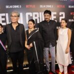 Rasika Dugal Instagram - Someone thought it, someone wrote it, someone visualised it, someone experienced it, someone captured it, someone put it together and someone watched it. ...and sometimes without knowing or even meeting each other we connected. So universal, yet unique we are. Got to finally meet so many people who had worked on #DelhiCrime2. Thank you for your work 🙏. Heart is full ❤️ #DelhiCrimeSeason2 is streaming on @netflix_in! @shefalishahofficial @rajeshtailang @anuraag_arora_official @thegopaldatt @sidharthbhardwaaj @tillotamashome @jatingoswani_official @netflix_in @GoldenKaravan @florencesloan5 @kaplanaaron @apoorvarb @kohlipooja @_filmkaravan_ @mapuskar @_adilhussain @skglobalent @chopsfilms @yamini_pictures @imvicky.v @bombayfables @click_on_rm #NeetiSingh #DelhiCrime #Season2 #VartikaChaturvedi #Netflix 📸: @siddhesh_salavkar