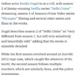 Rasika Dugal Instagram - 🙏🏻 #DelhiCrimeSeason2 #Mirzapur3 @variety @namanramachandran