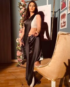 Reema Vohra Instagram - She is a mystery, a goddess - a sexy as sin you want to commit yourself to like no other. . . . . . . . . . . . . . . . . . . . . . . . . . . . . . . . . . . . . . . #softwareengineer #indiangirls #tonguefetish #bongbeauties #blacksaree #blacksareelove #deepnavel #satinsaree #tongue #nammabengaluru #🖤 #marathimulgi #chandigarh #bangalore #cuteindiangirl #usaindian #miamiflorida #chennai #emirates #delhi #cutetoes #whitenails #whitenailpolish #pedicure #footmassage #beautifultoes #perfectarch #dubaï #kuwait #oman . . . . . . . . . . . . . . . . . . . . . . . . . . . . . . . . . . . . . .