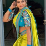 Reshma Pasupuleti Instagram – My mantra, let there be happiness in my soul & let me share it with the world 🦋

Saree & blouse custom designed @dharaniofficialpage 
Jewelry @jewelhub_chennai