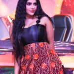 Reshma Pasupuleti Instagram - Next episode of #kpychampions4 is gonna be kinda scary, brace yourself 🕊️🔥❤️ @shrutika_arjun Designer @dharaniofficialpage Photographer @adem_vimalraj @vijaytelevision