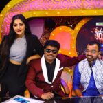 Reshma Pasupuleti Instagram - My #kpychampions4 family @mathuraimuthuofficial @shrutika_arjun @jalko_dhadibalaji @vijaytvpugazh @bjbala_kpy @aranthainisha @director_thomson_vijaytv the one place I truly am happy & has my ❤️. I’m grateful for director @director_thomson_vijaytv for giving me this gift🙏🏽 spiritually I needed it💯 Nandri Ayyaaaa 🙌🏽 Photography by @adem_vimalraj @vijaytelevision