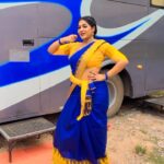 Reshma Pasupuleti Instagram – The thing is you don’t know who’s praying for you and who’s playing with you, on an other note I can dance for this tune anywhere 🤣😂😂 #minervettikatti #cozitstrending #wastrending #littletoolate #reel #dasaramovie #nani #reelsvideo #reelsindia #reelitfeelit #reelsvideo 
This beautiful saree is by @onlinegits  thank you love the Color 💙