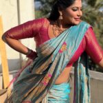Reshma Pasupuleti Instagram – You are strong.
You are beautiful 
You can take on anything 💙💖
Saree & styling @dharaniofficialpage