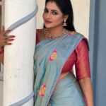 Reshma Pasupuleti Instagram – You are strong.
You are beautiful 
You can take on anything 💙💖
Saree & styling @dharaniofficialpage