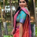 Reshma Pasupuleti Instagram - Kindness should never be taken for granted, because even the nicest people have their limits ✌️ Saree custom designed @dharaniofficialpage jewelry @jewelhub_chennai