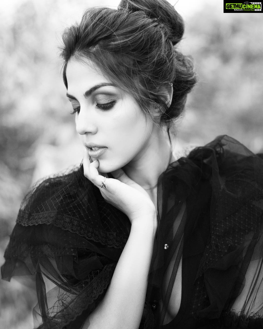 Rhea Chakraborty Instagram - The answer my friend , is blowing in the wind ... #rheality #notagirlnotyetawoman Styling - @sukritigrover Photographer- @shreko Hair - @amitthakur_hair Makeup - @tejasshahmakeup